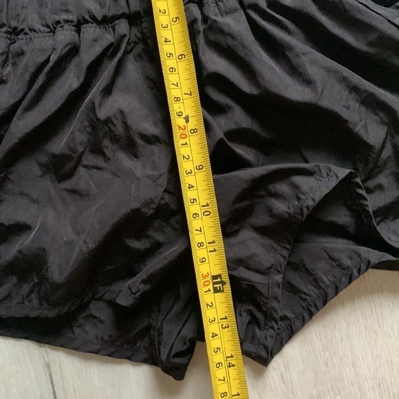 Free People Movement The Way Home Black Shorts size S gym running high waist - Picture 10 of 12